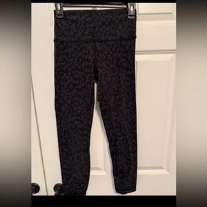 Lululemon Wunder Under Cheetah Leggings